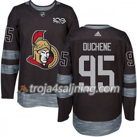 Ottawa Senators tröja Matt Duchene 95 1917-2017 100th Anniversary Adidas Svart Authentic - NHL Tröjor Herr Ottawa Senators tröja Matt Duchene 95 1917-2017 100th Anniversary Adidas Svart Authentic - NHL Tröjor Herr
